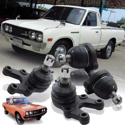 4X RÓTULAS SUPERIORES INFERIORES PARA CAMIONETA NISSAN DATSUN 620 720 2x4 4x4 1973-1985 Foto 1 de 4