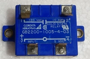Solid State Relay - Gordas Arkansas - GB2200-1005-4-03 - 120 VAC - 10 A - Picture 1 of 4