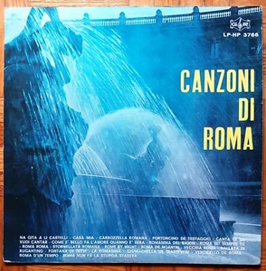 dx 08 CANZONI DI ROMA - Canzoni delle vostre città - LP 33 12"  - GB - HP3766 - Foto 1 di 2