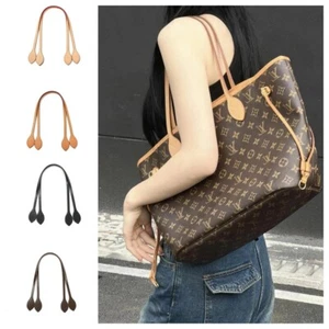 Leder Ersatzriemen Griffe für Neverfull große Tragetasche 1 Paar Neu - Bild 1 von 20