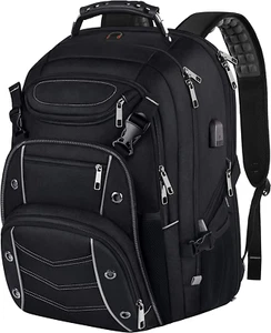 VECKUSON 18.4 Laptop Backpack for Unisex, 60L Extra Large Gaming Laptops Back Ba - Bild 1 von 12