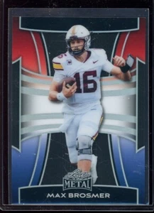 2025 Leaf Metal Proof Prismatic Red White and Blue Max Brosmer Rc (1/1) - Picture 1 of 2