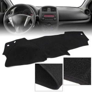 For Nissan Versa 2012-18 13 Black Polyester Dash Mat Dashboard Cover Dashmat - Picture 1 of 12