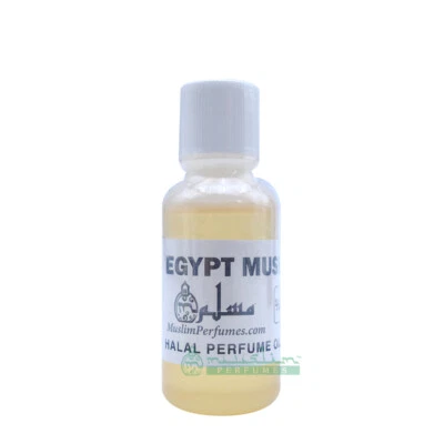MUSLIM PERFUMES EGYPTIAN MUSK Premium Religious Aromatic Perfume Body Oils 1 oz and 0.5oz Bottle