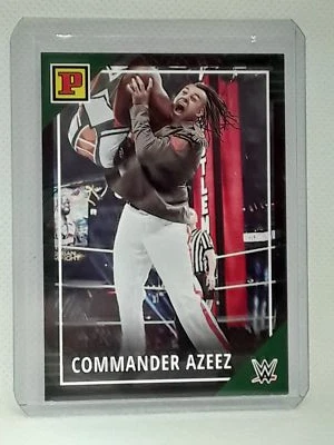Commander Azeez 2022 Panini WWE International - Green #92 - - Image 1 of 2