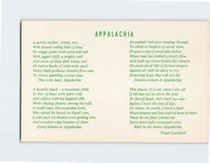 Postkarte Appalachen Gedichte - Bild 1 von 2