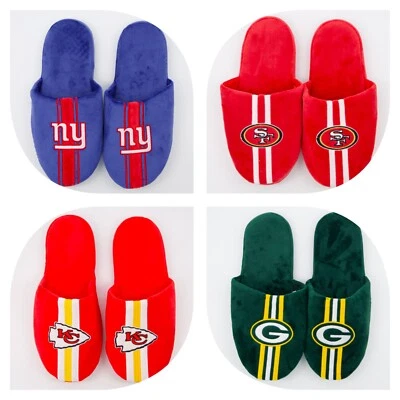 FOREVER COLL. LT. UK NFL Hausschuhe - Slipper - Kansas City - San Francisco - Green Bay - Giants NEU