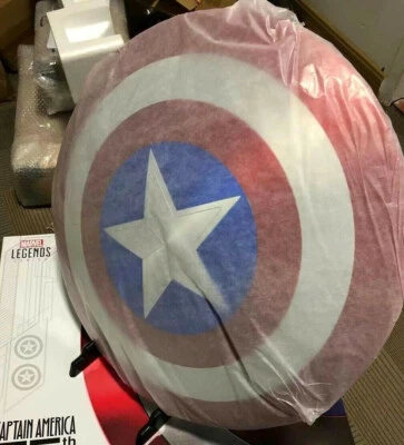 1:1 Captain America Vibranium Shield 60cm Avengers Superhero Legend Cosplay Prop - Image 1 of 4