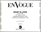 RARE En Vogue What Is Love Promo CD PRCD 5414 Near Mint UNRELEASED REMIXES HTF
