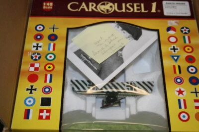 Carousel 1:48 German Air Servic Fokker Dr.1 Triplane (7123) Die-Cast Model Plane - Image 1 of 3