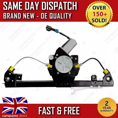 FIAT 500 / 500 C 07-ON FRONT RIGHT DRIVERS ELECTRIC WINDOW REGULATOR + 2 PINS - Image 1 of 4