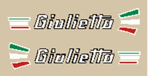 Giulietta Peripoli Aufkleber Tricolor Sticker - Bild 1 von 1
