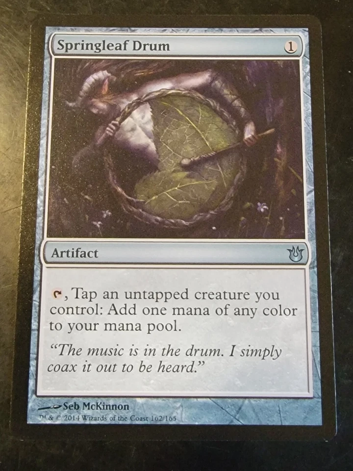 Springleaf Drum 162/165 Magic The Gathering MTG  - Image 1 of 1