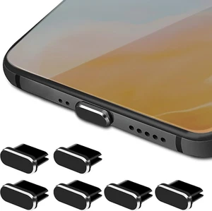 USB C Metall Anti Staub Stecker, 6 Stück Typ C Staubschutzhüllen Aluminiumlegierung Handy Staub - Bild 1 von 12