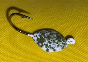 12 TOG JIGS 2x STRONG HOOK WHITE LEGGER Tautog Jigköpfe Blackfish 1/2 3/4 1oz - Bild 1 von 1