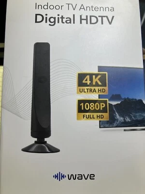 WAVE INDOOR TV ANTENNA 4K ULTRA HD - FREE UNITS AVAILABLE - Image 1 of 4