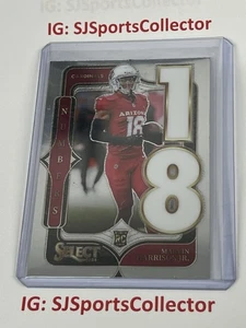 MARVIN HARRISON JR. 2024 Panini Select Numbers Rookie Card RC #4 Cardinals - Picture 1 of 2