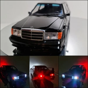 Modellino auto 1:18 - Mercedes-Benz 190E Evo 2 - di Solido - modificato con luce - Foto 1 di 23