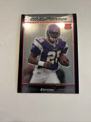 ADRIAN PETERSON Rookie Card 2008 Topps Bowman Chrome Football BC65 Vikings - Image 1 of 2