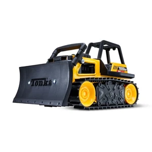 Steel Classics Bulldozer - Hergestellt aus Stahl & stabilem Kunststoff, gelbe Spielzeugkonst... - Bild 1 von 8