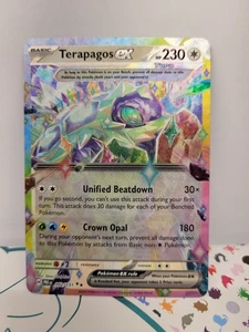 Terapagos ex 092/131 SV: Prismatic Evolutions Pokemon Card COMBINED SHIP C - Picture 1 of 3