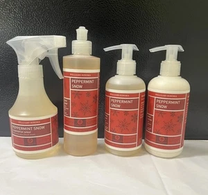Williams e Sonoma lozione spray contatore neve menta piperita sapone mani e piatti NOS - Foto 1 di 10