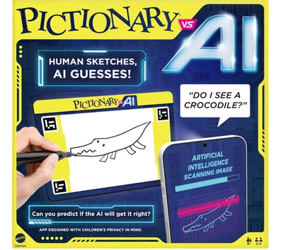 NEW! Pictionary Vs. AI Family Game for Kids & Adults Up To Four Players Ages 8+ - Image 1 of 4