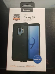Samsung Galaxy S9 Hülle Spigen Slim Armor Blau - Bild 1 von 3