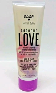 HARD CANDY Bath & Body Coconut LOVE Schlamm zum Schaum Gesicht & Körper Reiniger 8,5 Oz. - Bild 1 von 5