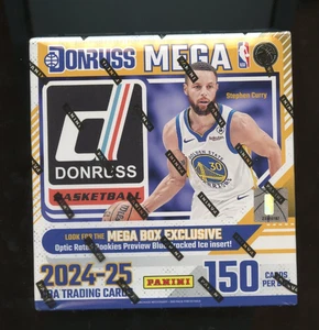 2024-25 Panini Donruss Basketball Factory Sealed Mega Box - Picture 1 of 2