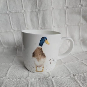 Royal Worcester Wrendale Designs Guard Duck bedruckte Tasse, Sammlerstück - Bild 1 von 8