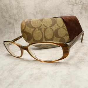 Coach Damen Brillengestell oliv schildpatt braun mit Etui - Brooke 503 52-16-140 - Bild 1 von 19