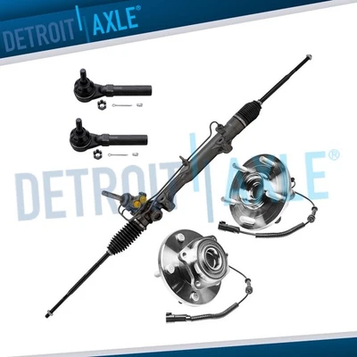 Kit de buje de rueda de varilla de amarre de cremallera y piñón para Dodge Grand Caravan Town & Country C/V Foto 1 de 4