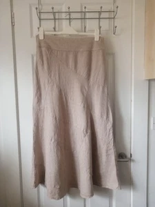 PER UNA LADIES FULL LENGTH LINEN SKIRT SIZE 14L - Picture 1 of 4