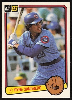1983 Donruss #277 Ryne Sandberg RC - $1 SHIPPING - JBKB - Image 1 of 2