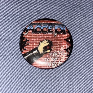 Pin de banda de heavy metal Accept vintage de los años 80 - Imagen 1 de 7