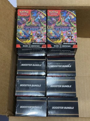 Pokémon TCG: Mega Evolution - Phantasmal Flames Booster Bundle Lot of 12 In Hand - Image 1 of 3
