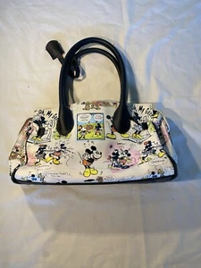 DIsney Animators Mickey and Minnie Comic strip handbag lock and key - Picture 1 of 16