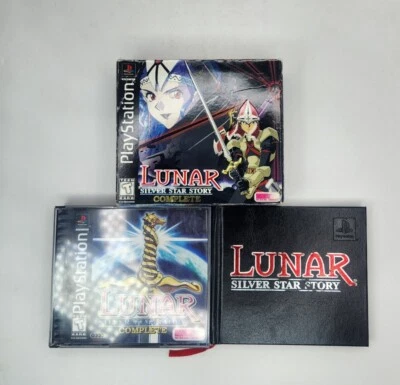 LunarSilver Star Story BIG BOX PlayStation 1 PS1 2002 No MAP - Image 1 of 4
