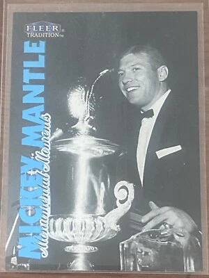 Fleer Tradition 1998 "Momentos monumentales" Mickey Mantle #6 de 10 Foto 1 de 2