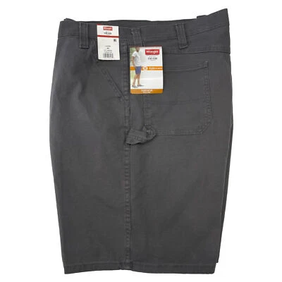 ¡NUEVO! Pantalones Cortos de Carpintero Wrangler Para Hombre (44) Gris FLEX Mezcla de Algodón Nuevos con Etiquetas Foto 1 de 4