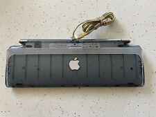 Vintage Apple USB Keyboard M2452 iMac Power Mac G3 G4 G5 Clear Gray 1999