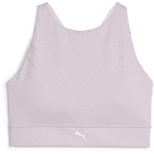 Puma Medium Women's PWR Ultraform Running Sports Bra In Grape Mist 52505160 New - Picture 1 of 7