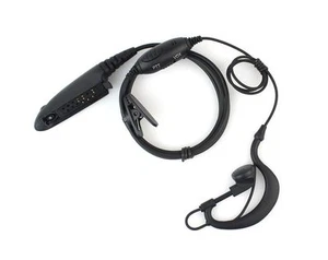 PTT EarHook Earpiece Earphone Headset for Motorola GP328 GP340 GP360 GP380 Radio - Zdjęcie 1 z 10