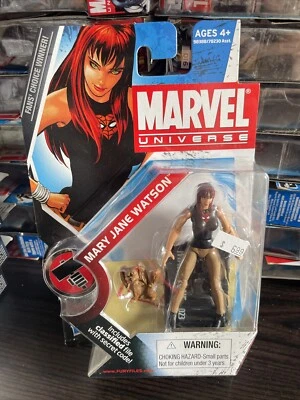 Figura de acción Marvel Universe Spider-Man Mary Jane Watson #023 3,75" nueva Foto 1 de 4