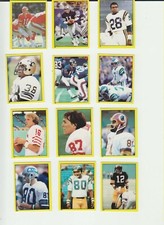 1982 Topps Football Stickers - SET BREAK - rookies, commons, HOFers, #201-288