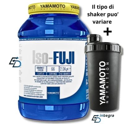 YAMAMOTO NUTRITION - ISO FUJI 2 Kg Proteine Isolate del Siero del Latte + Shaker