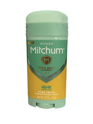 Mitchum Women Triple Odor Defense Solid Deodorant 48hr Pure Fresh 2.7 Oz - Image 1 of 2