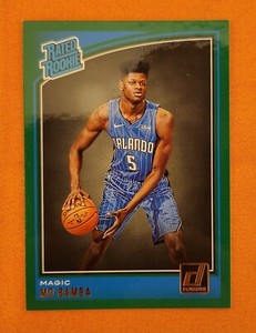 Mo Bamba 2018-19 Donruss Green Flood 160 Rc