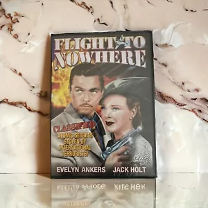 Flight To Nowhere 1946 Movie On DVD Jack Holt Evelyn Ankers ~ New! Ships Free!! - Picture 1 of 2